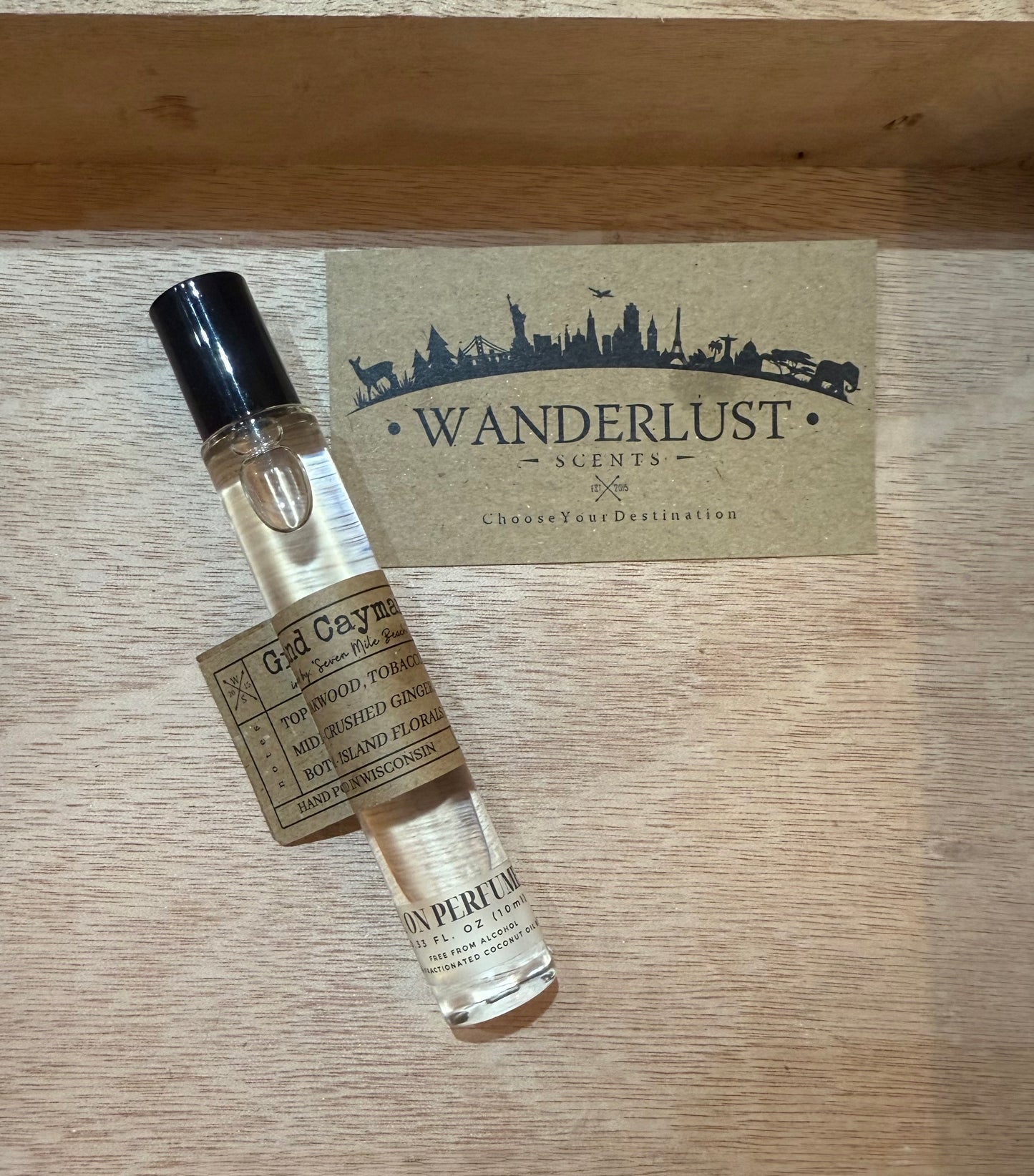 Wanderlust Roll on 10mL (destination inspired) scents $24