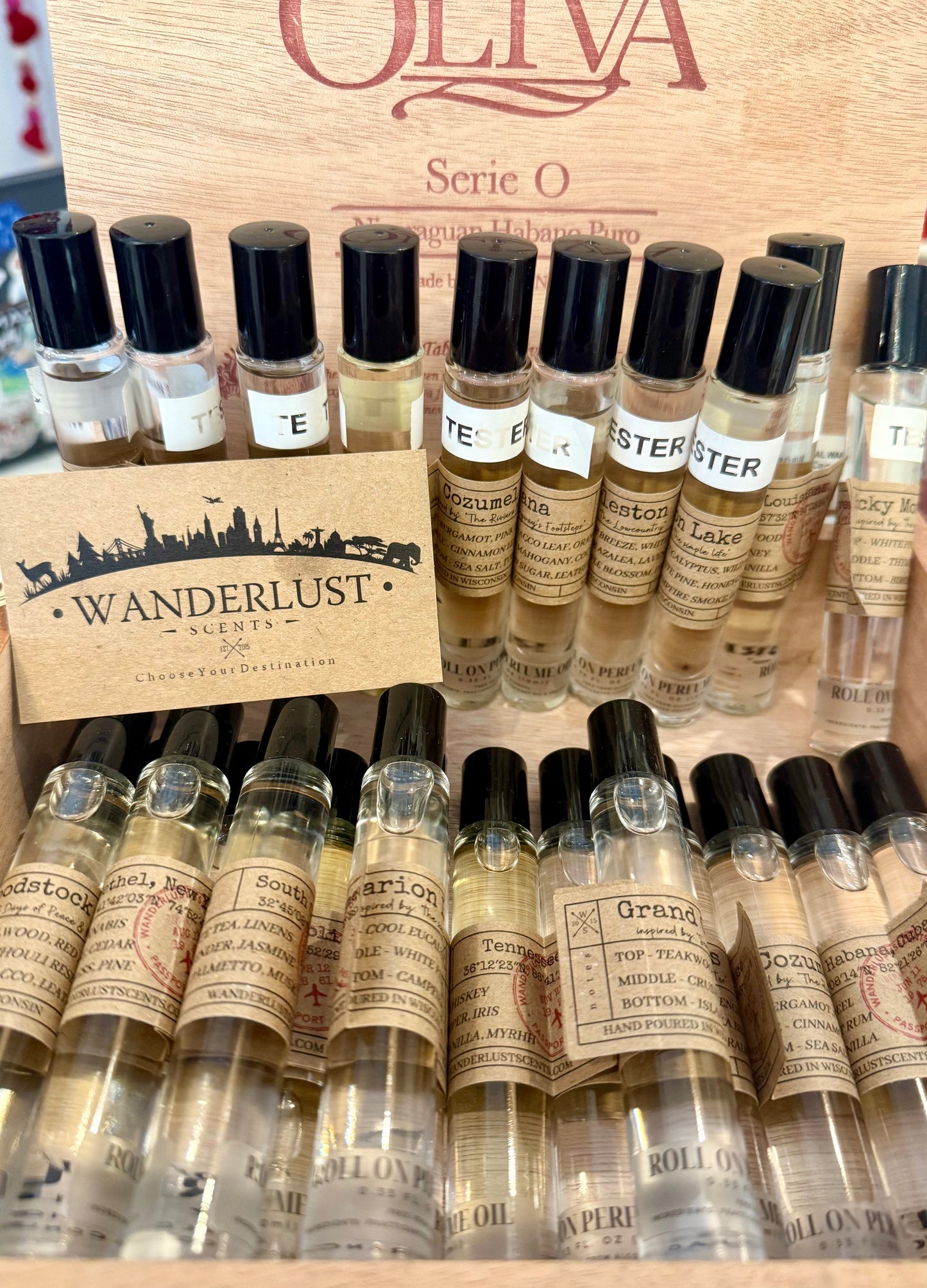 Wanderlust Roll on 10mL (destination inspired) scents $24