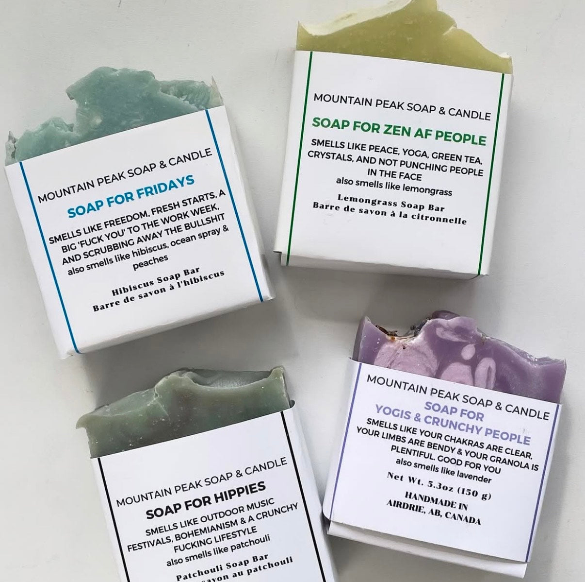 Soap bar sweary, funny and sarcastic $7.50