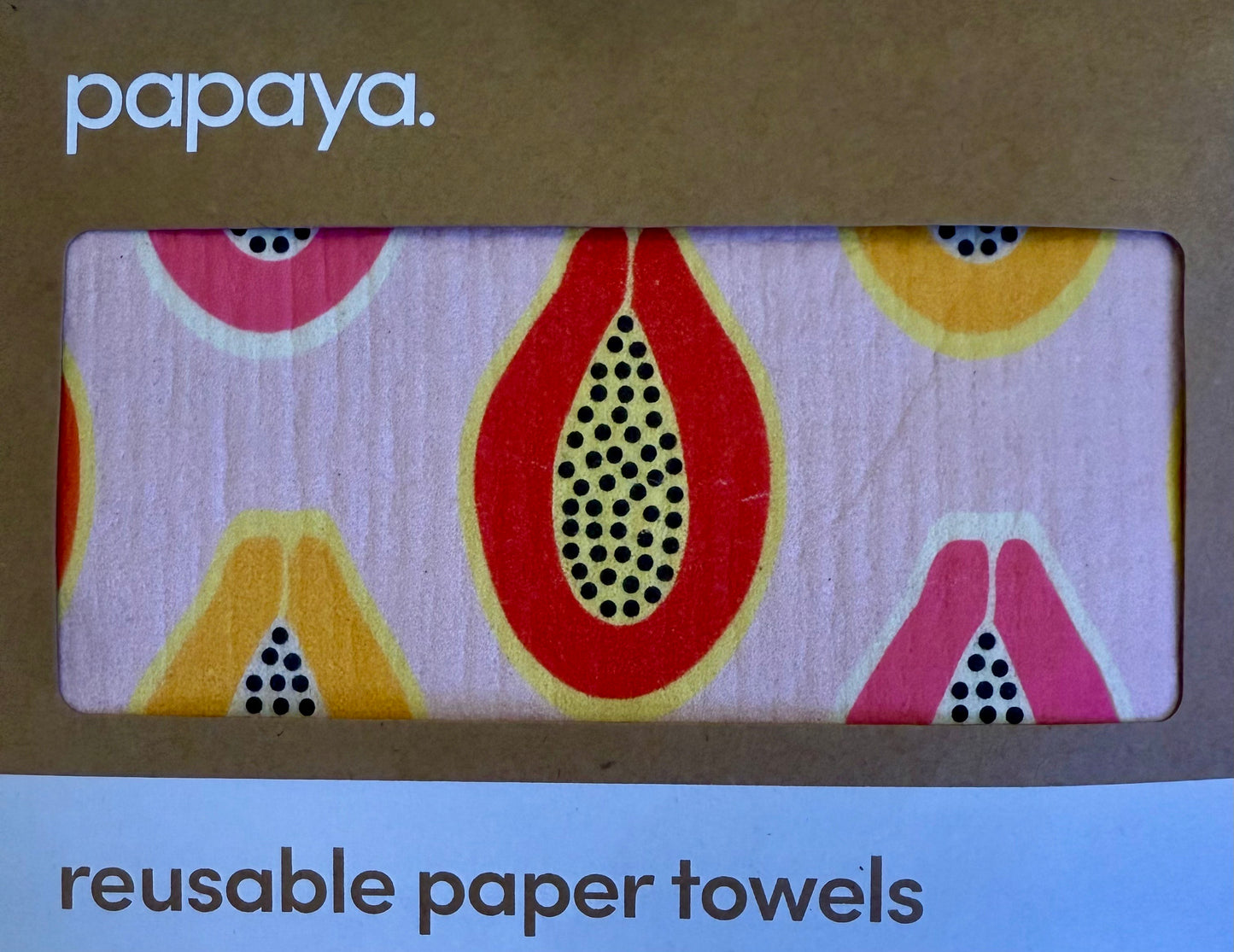 Papaya Reusable Kitchen Towels $19