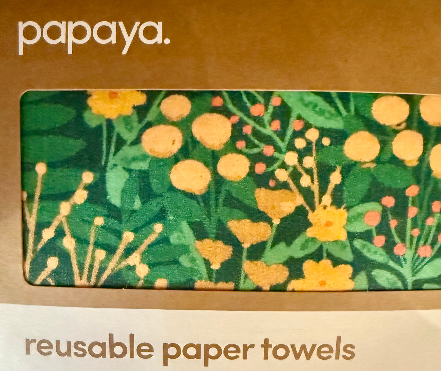 Papaya Reusable Kitchen Towels $19