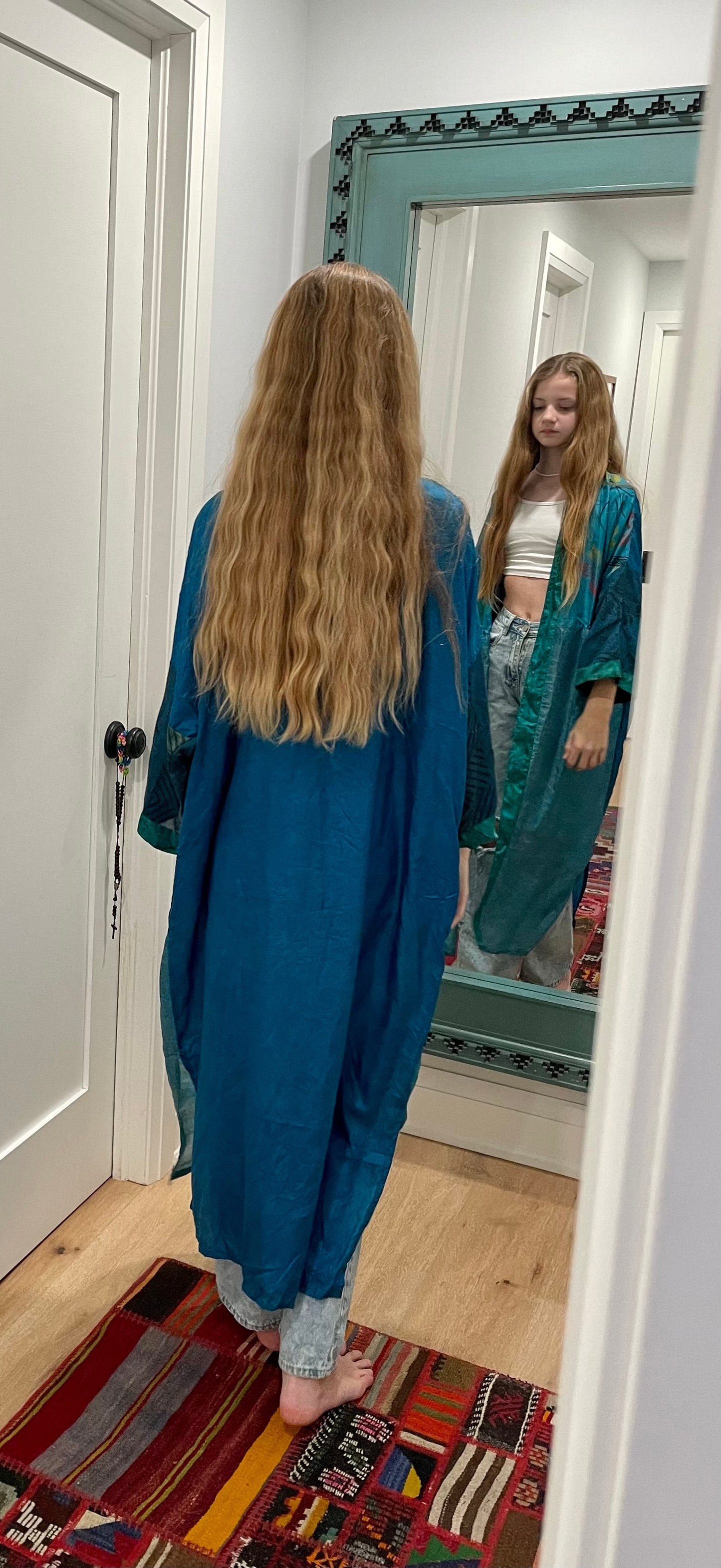 Kimono Upcycled Silks from India $50
