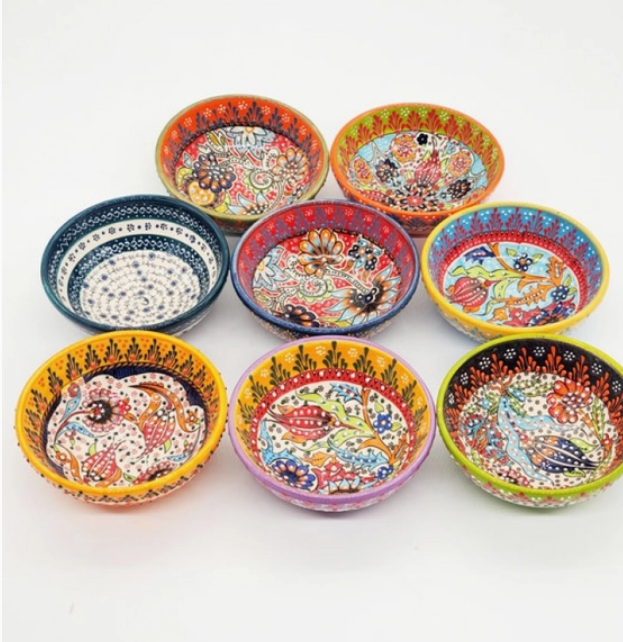 Turkish Ceramic 5" Bowls Garden