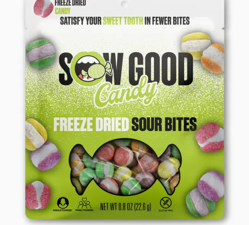 Freeze dried candy and confectionaries various