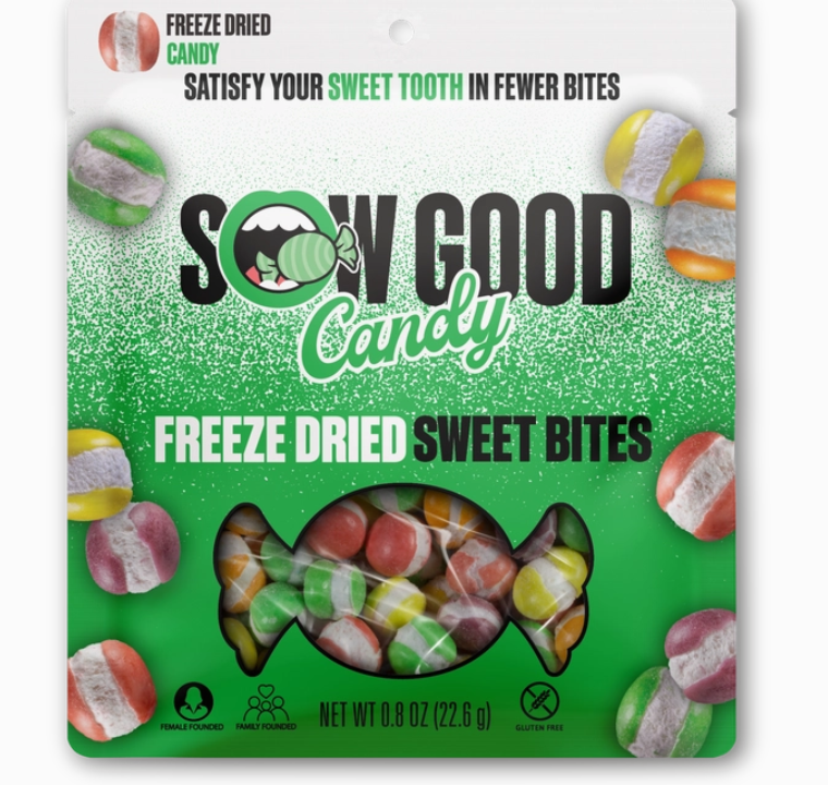 Freeze dried candy and confectionaries various