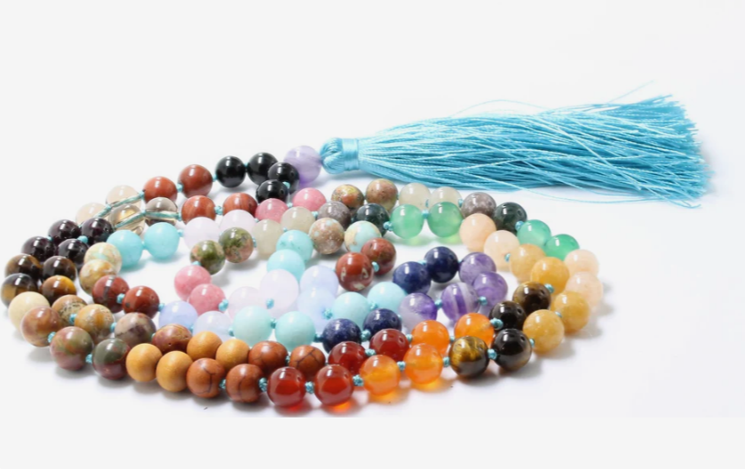 Chakra Balancing Mala Necklace