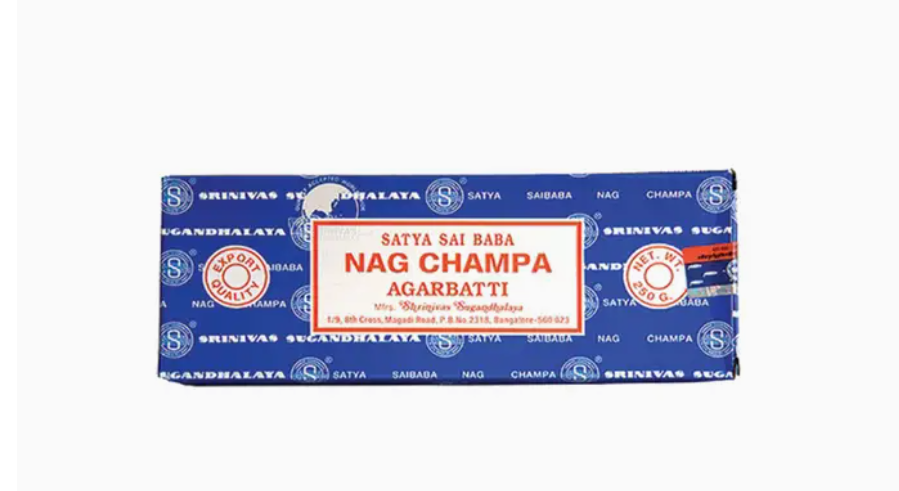 Nag Champa boxed incense $3