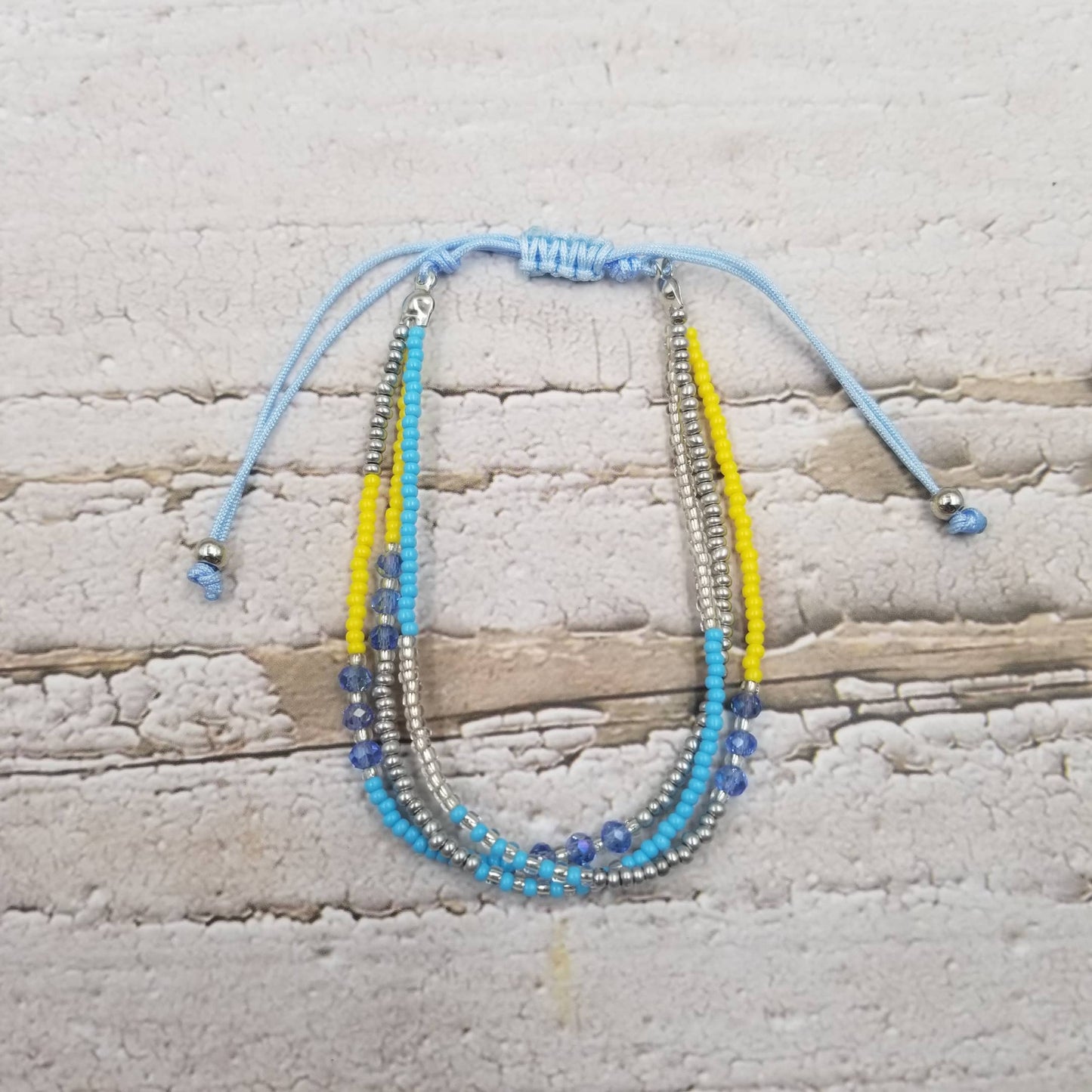 CER Boho Layered Colorful Beads Bracelet $7