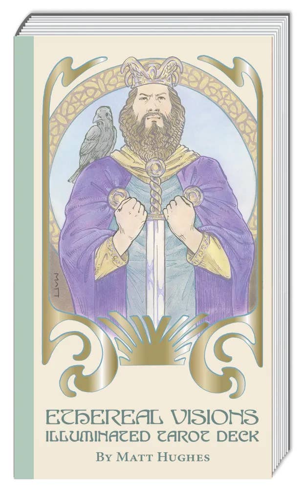 DEE Ethereal Visions: Illuminated Tarot Deck $36