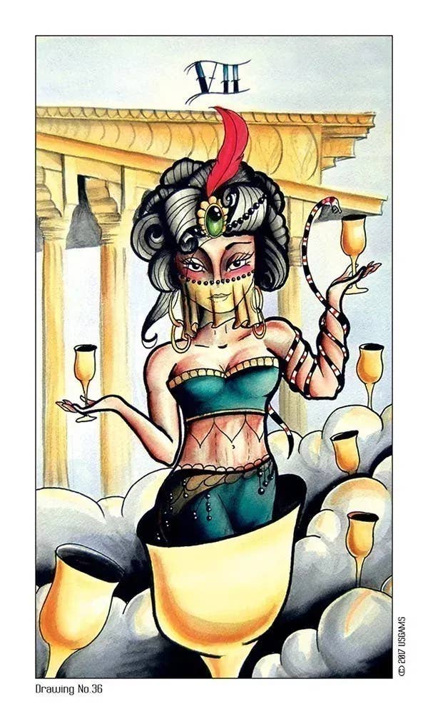DEE Eight Coins' Tattoo Tarot $44