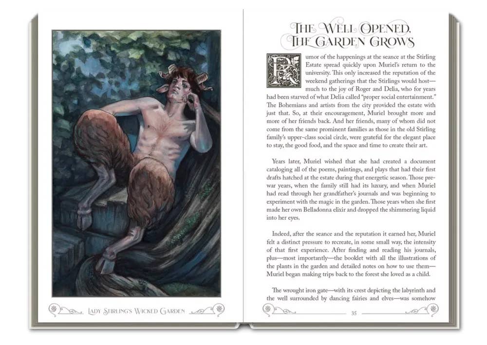 DEE Lady Stirling's Wicked Garden Oracle Deck $52