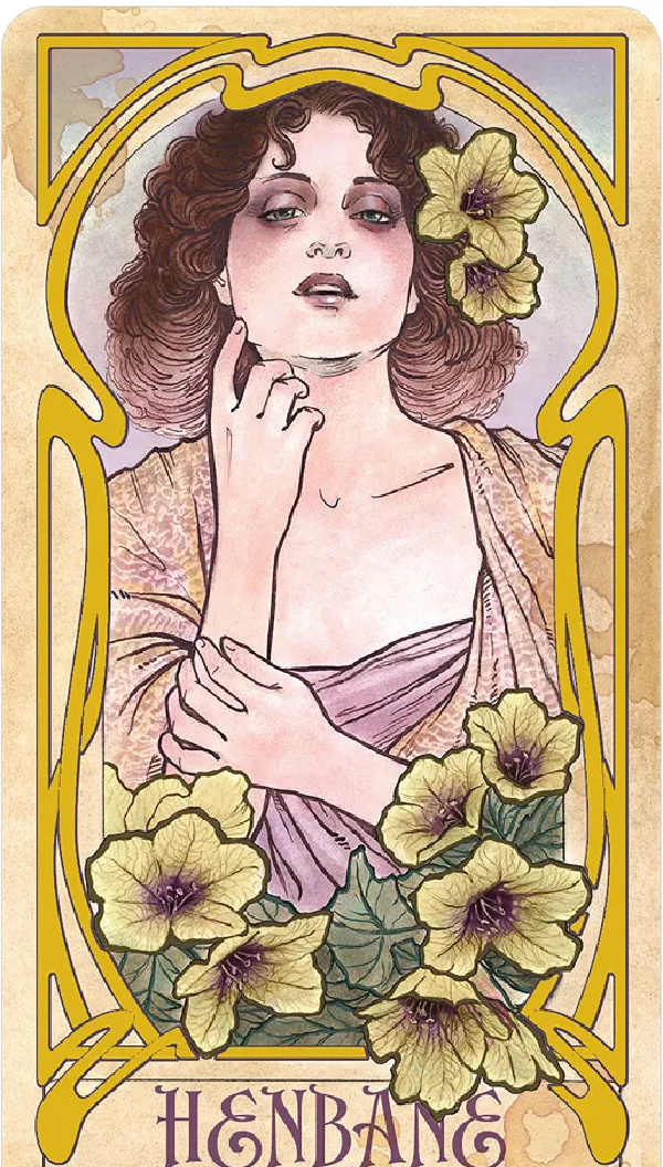 DEE Lady Stirling's Wicked Garden Oracle Deck $52
