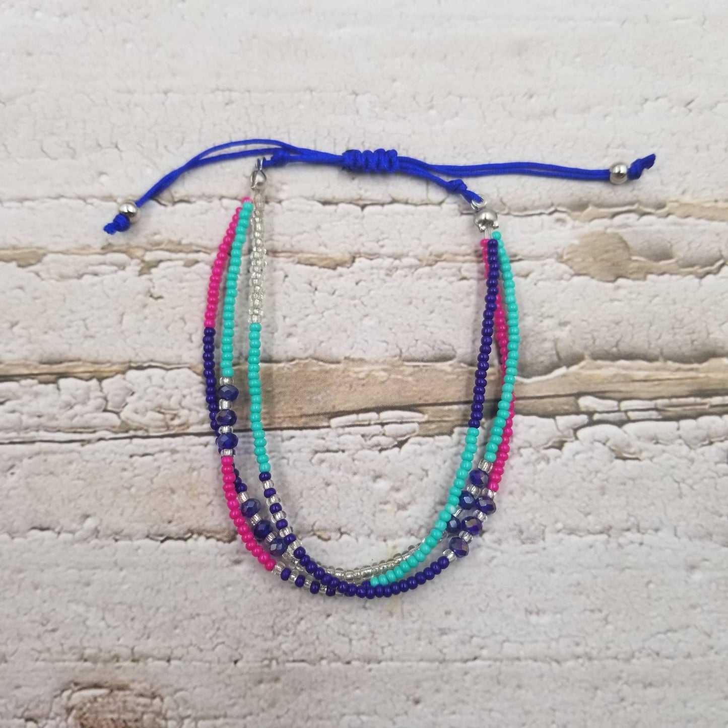 CER Boho Layered Colorful Beads Bracelet $7