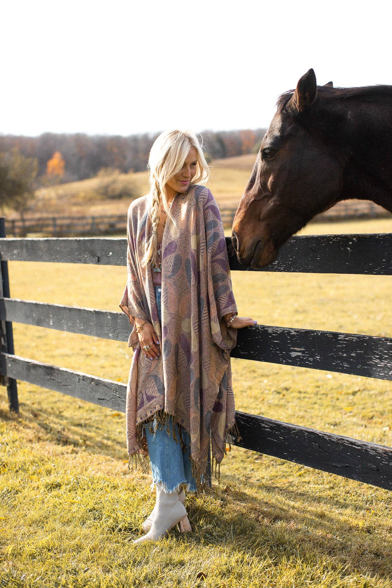 LLE Handmade Woven Kimonos (Assorted) $80
