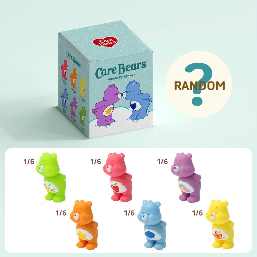 BCC Care Bears Random Figure Blind Box Ver.4 $15