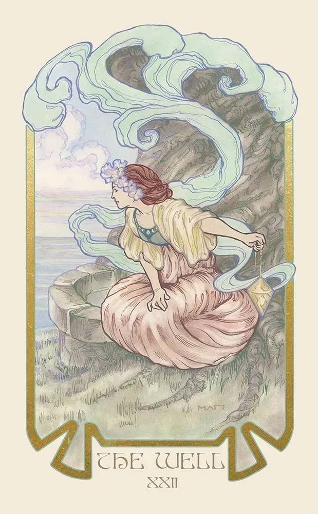 DEE Ethereal Visions: Illuminated Tarot Deck $36