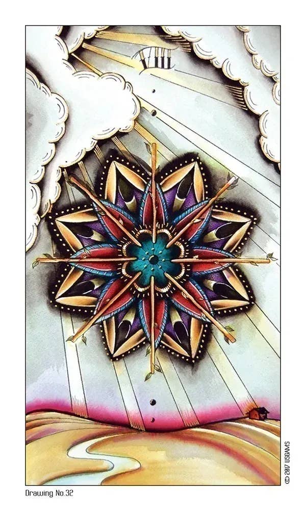 DEE Eight Coins' Tattoo Tarot $44