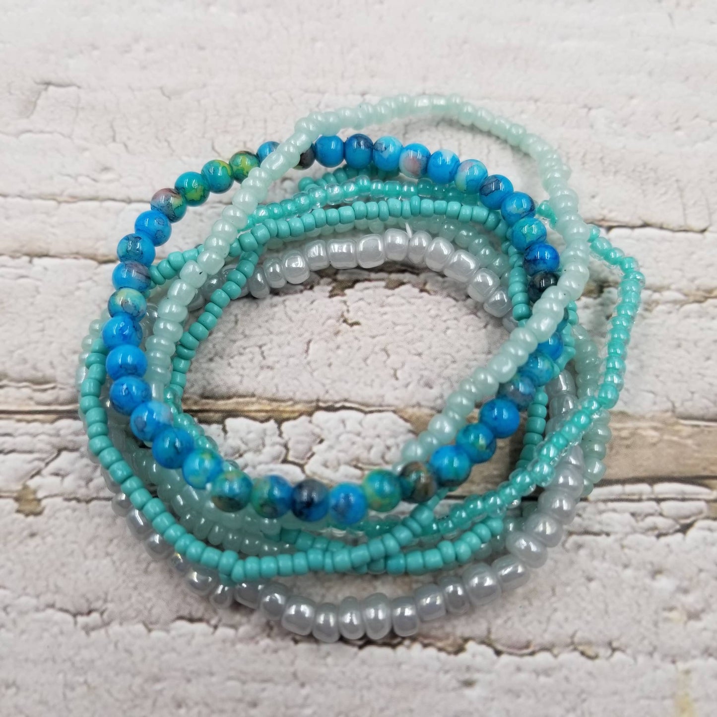 CER Multi Layered Boho Miyuke Bead Bracelet $10