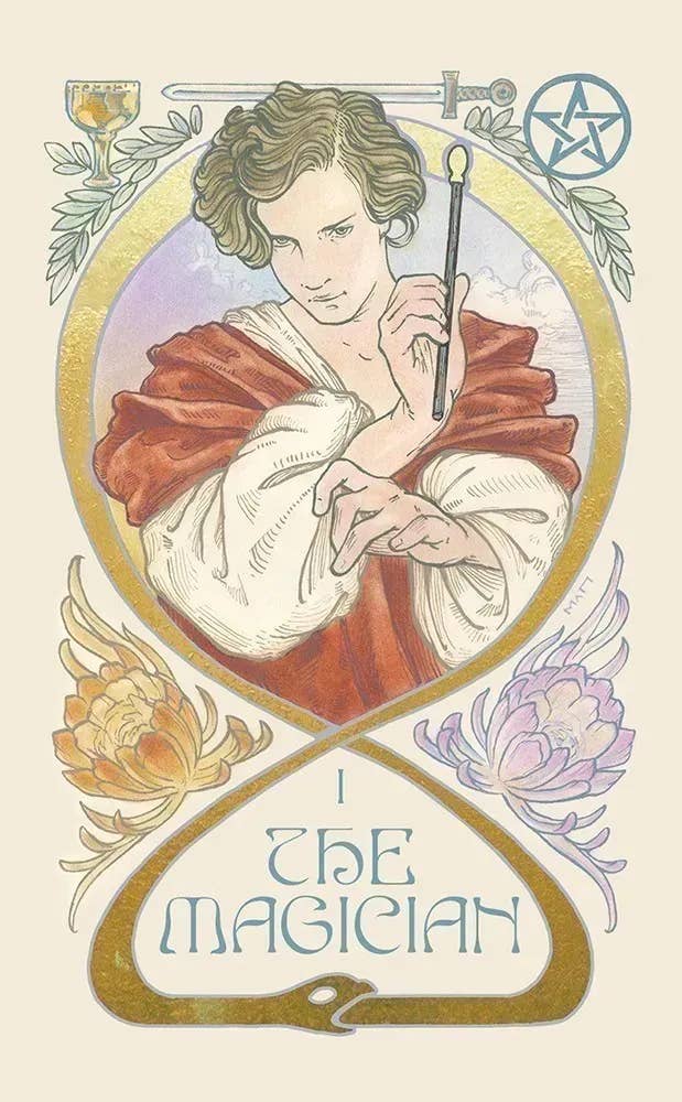 DEE Ethereal Visions: Illuminated Tarot Deck $36