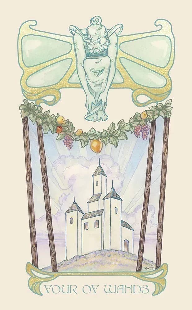 DEE Ethereal Visions: Illuminated Tarot Deck $36
