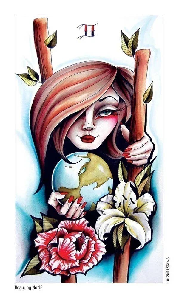DEE Eight Coins' Tattoo Tarot $44