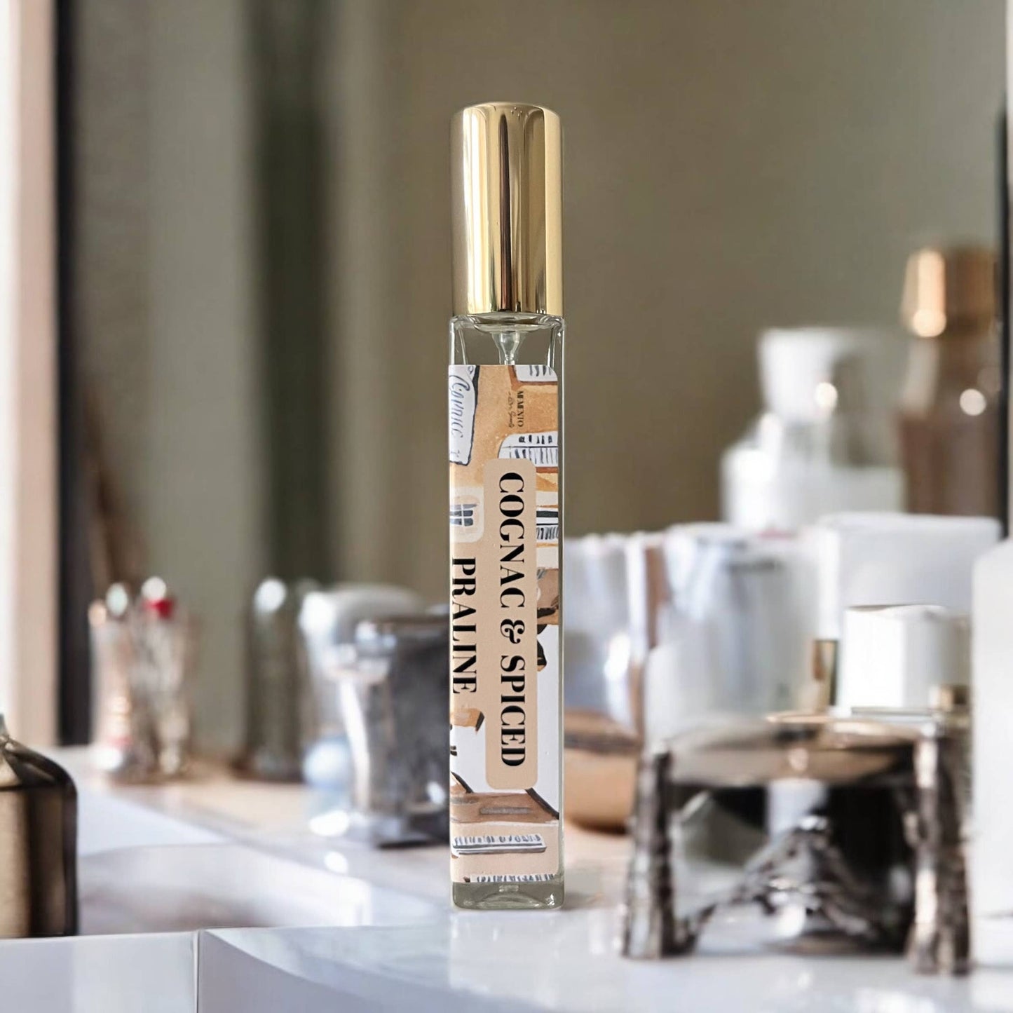 MEM Cognac and Spiced Praline Parfum 10ml Travel Size $25