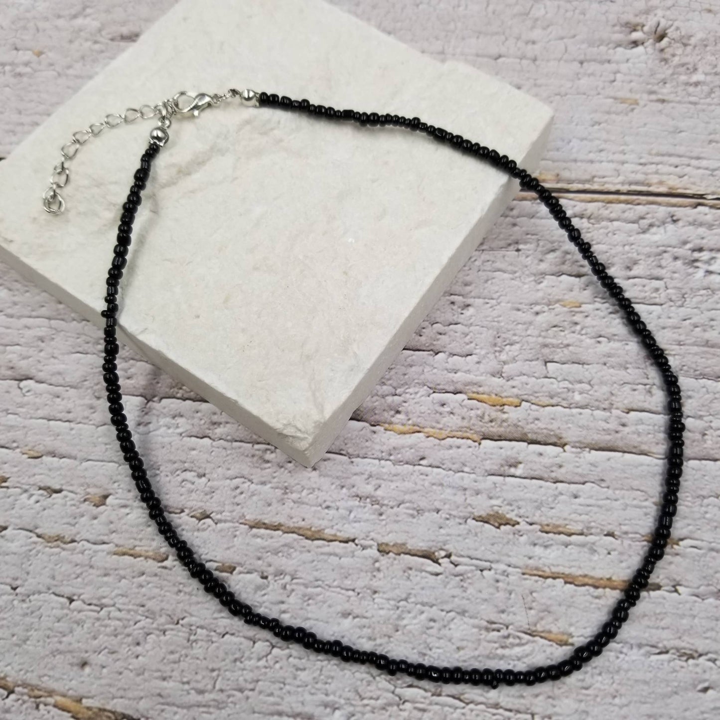CER Boho Layered Colorful Seed Beads Necklace $10