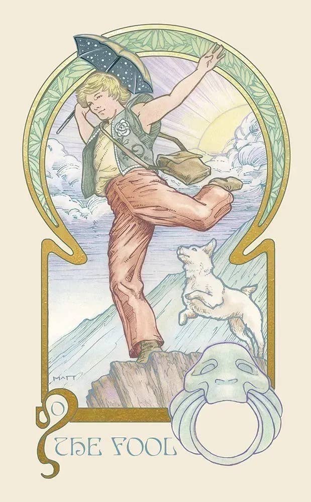 DEE Ethereal Visions: Illuminated Tarot Deck $36