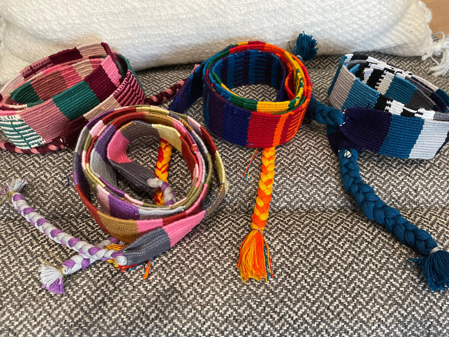 Guatemalan tie belt toto belt $15