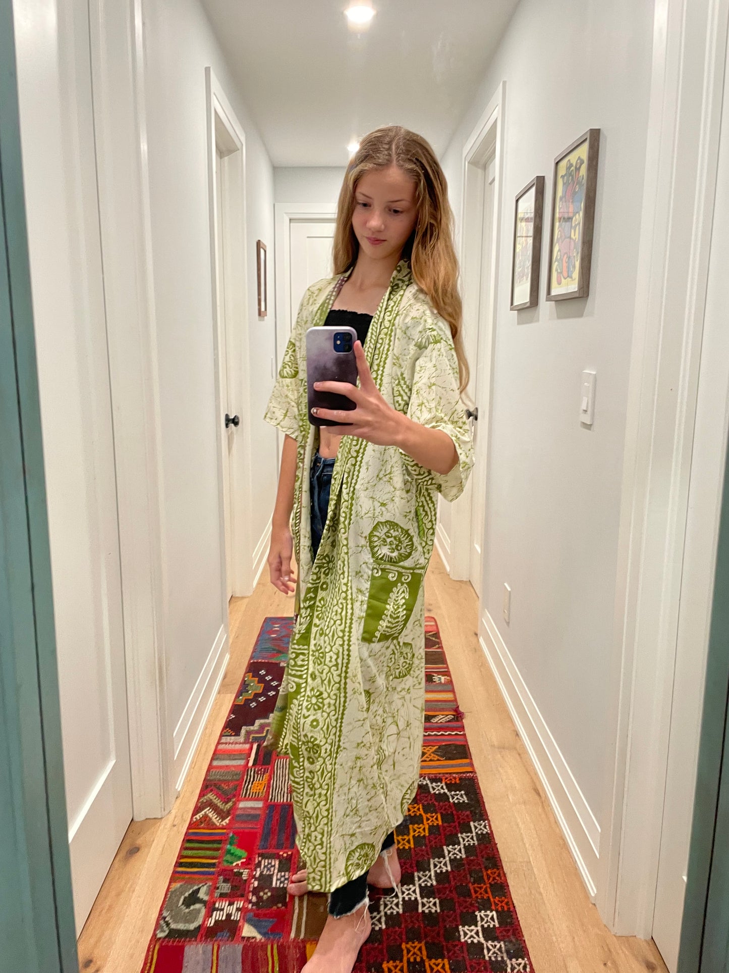 Kimono Upcycled Silks from India $50