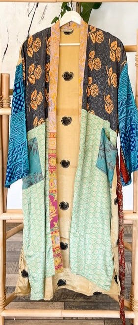 Kimono Upcycled Silks from India $50