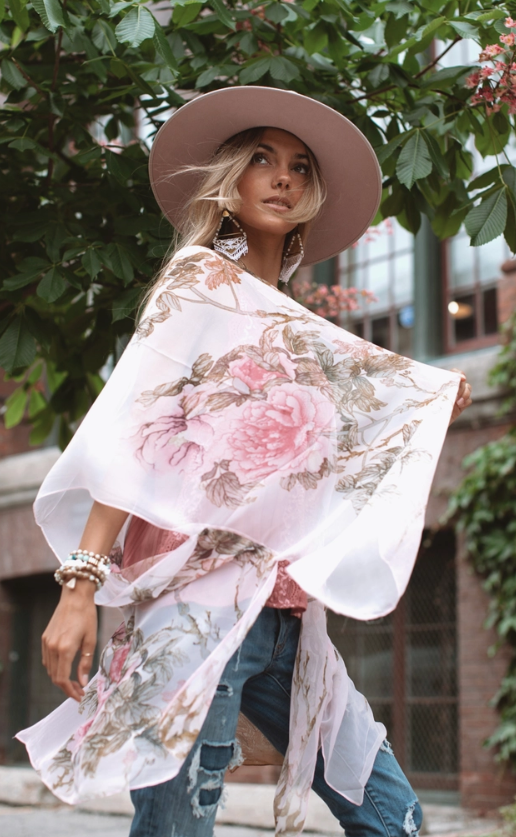 Handmade Lightweight Chiffon Kimonos