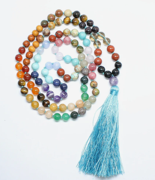 Chakra Balancing Mala Necklace