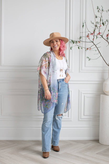 LLE Handmade Lightweight Chiffon Kimonos (Assorted) $60