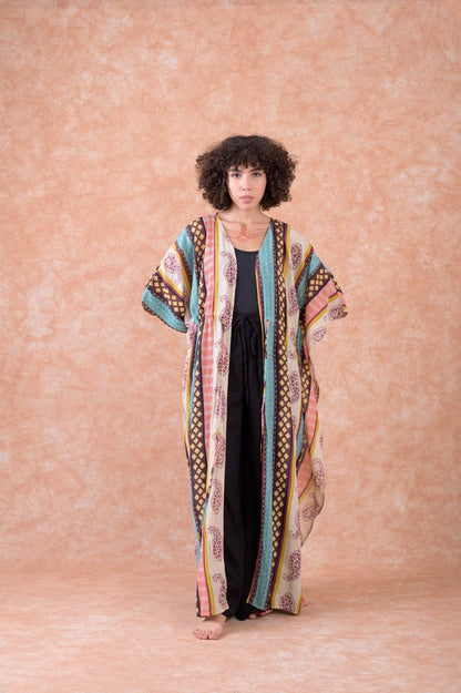 RHE Rhea Fortune Long Kaftan $60
