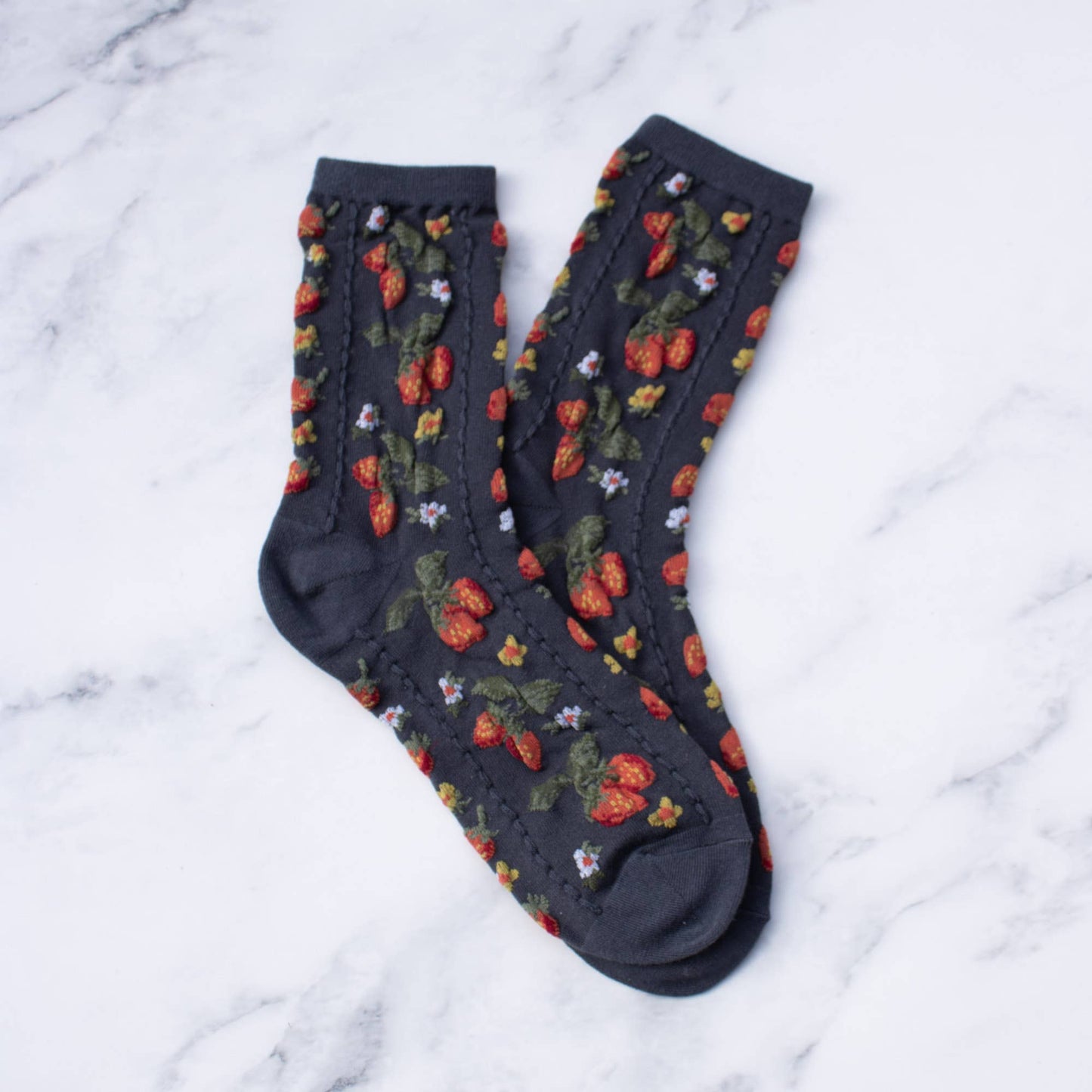 TIE Strawberry Farm Casual Socks $20