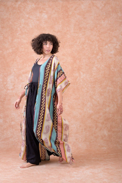 RHE Rhea Fortune Long Kaftan $60