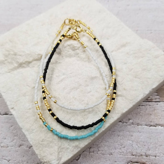 CER Boho Seed Beads Miyuki Friendship Bracelet