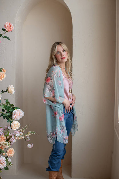 LLE Handmade Lightweight Chiffon Kimonos (Assorted) $60