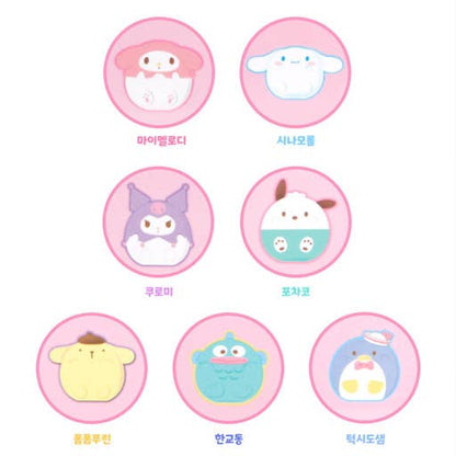 BCC Sanrio Mood Lighting Charaters Figure Key RIng Zipper Charm