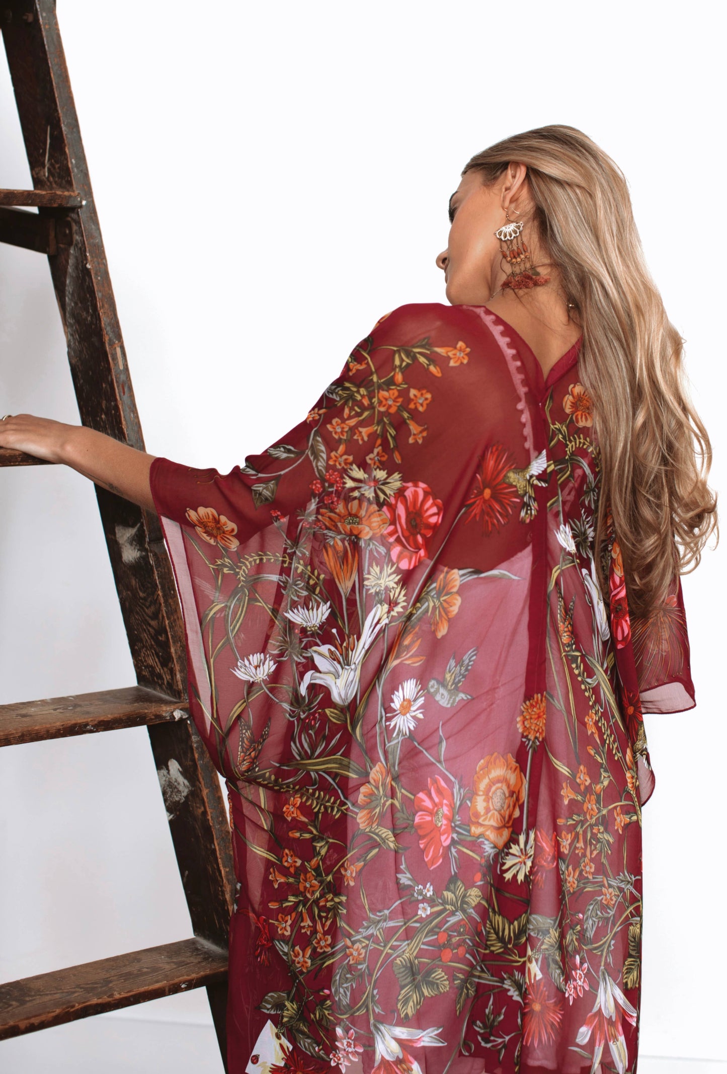 LLE Handmade Lightweight Chiffon Kimonos (Assorted) $60