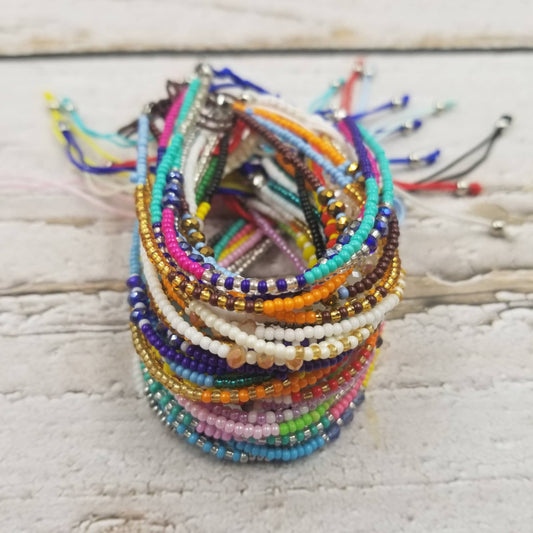 CER Boho Layered Colorful Beads Bracelet $7