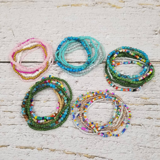 CER Multi Layered Boho Miyuke Bead Bracelet $10