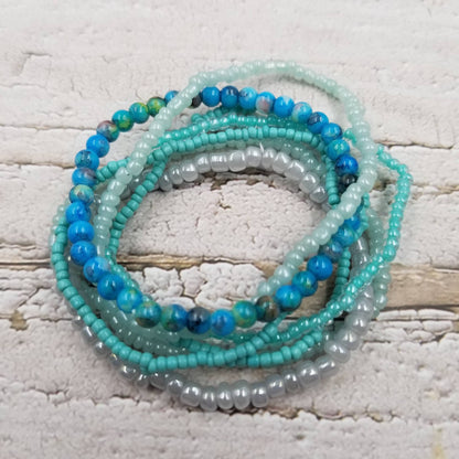 CER Multi Layered Boho Miyuke Bead Bracelet $10