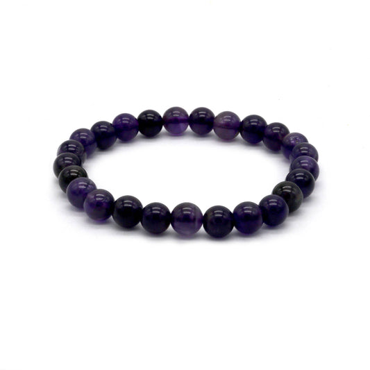 TIS Amethyst Bracelet (8mm) $20