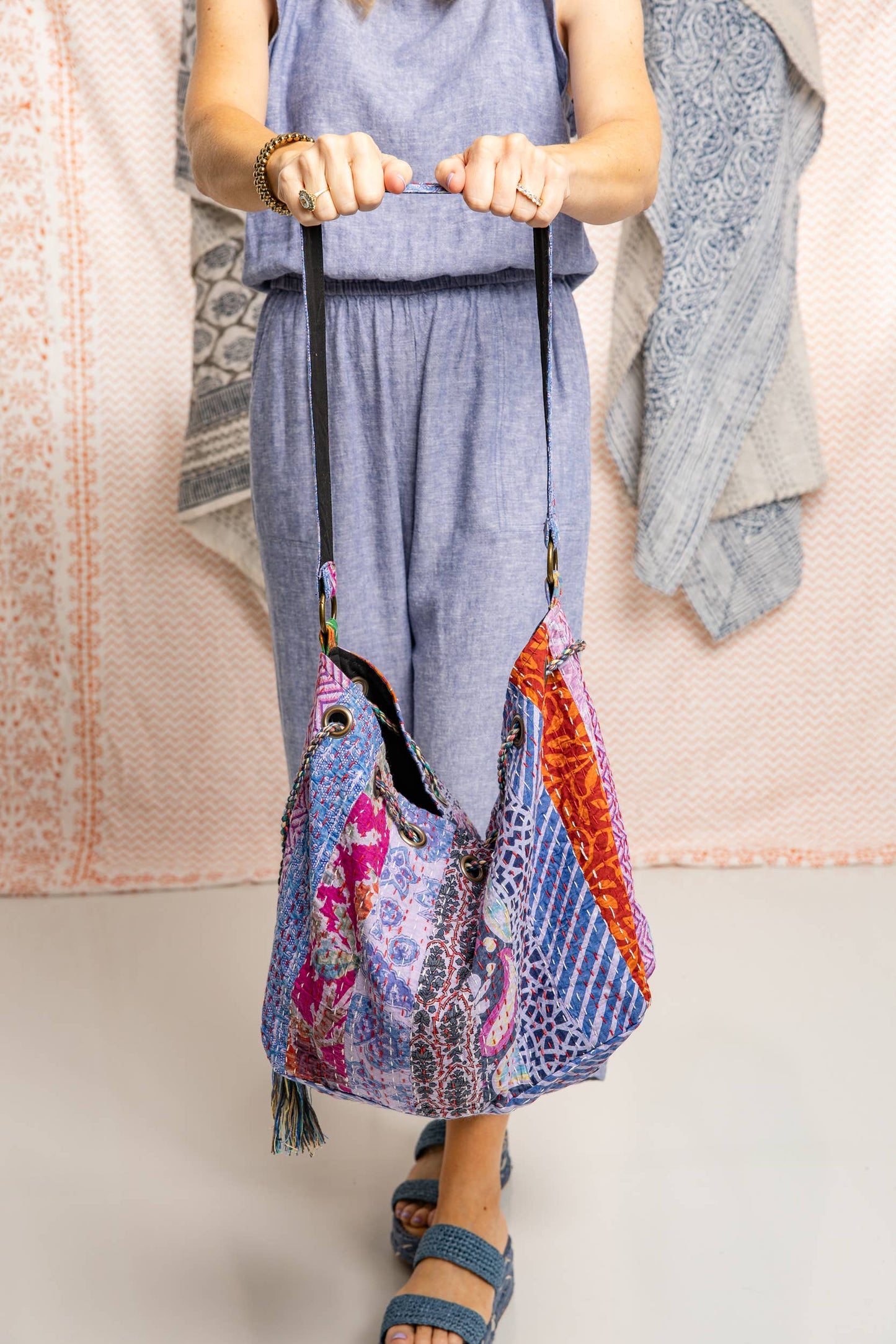 RAB Boho Blooms Bag-Purple $60