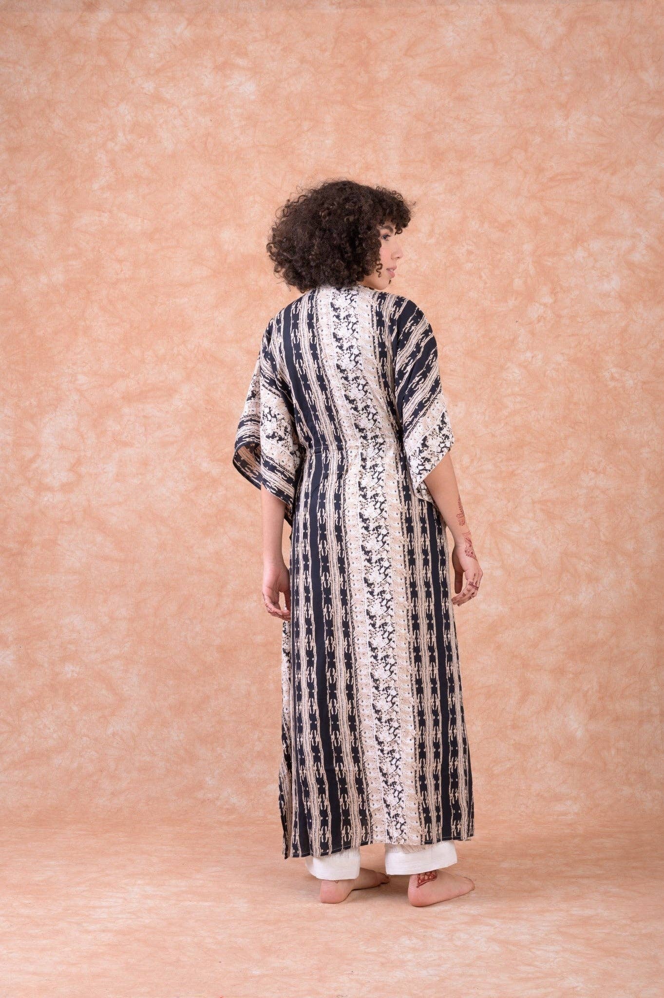 RHE Rhea Fortune Long Kaftan $60