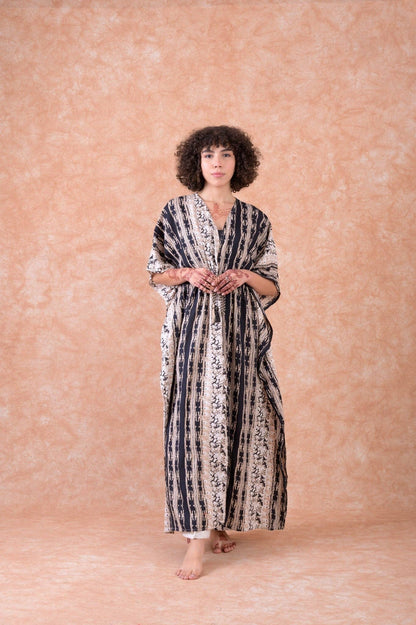 RHE Rhea Fortune Long Kaftan $60
