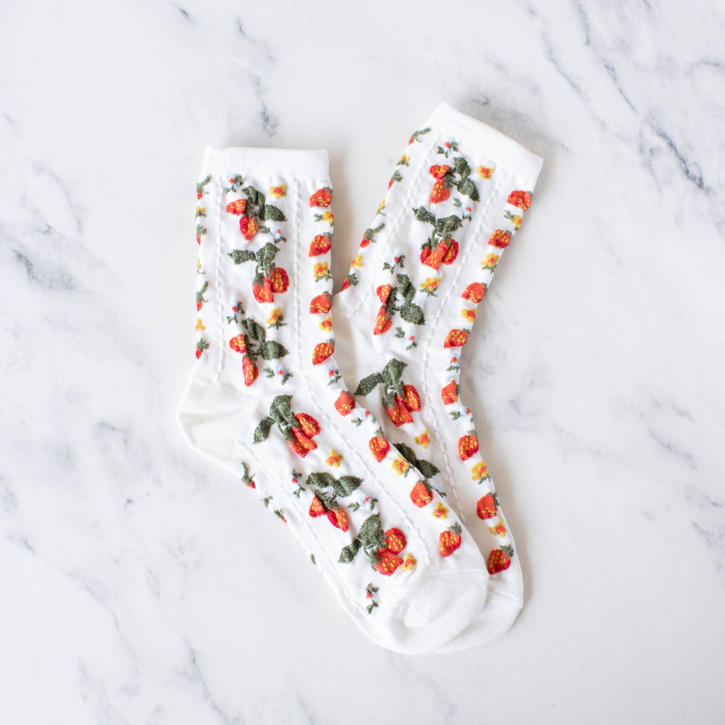 TIE Strawberry Farm Casual Socks $20
