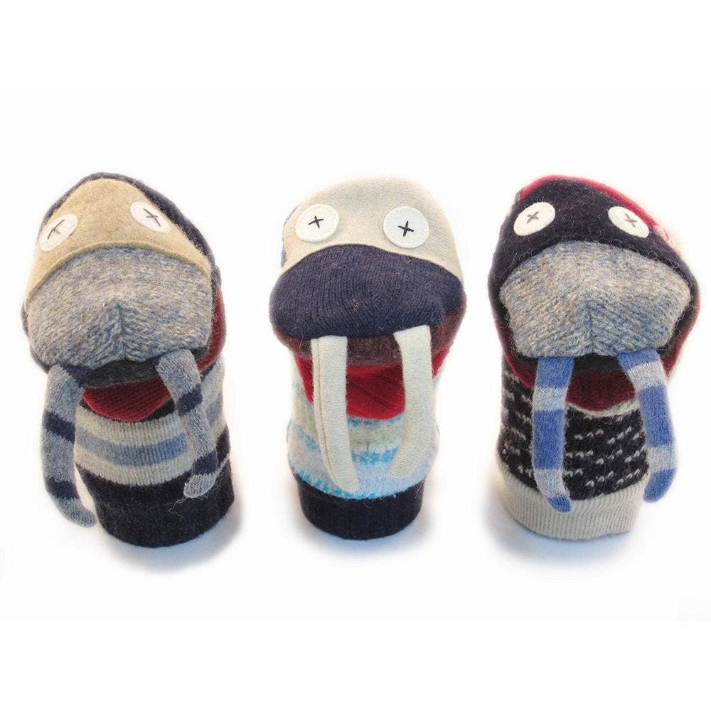 CAT Cate & Levi Walrus Puppet | Reclaimed Wool $30